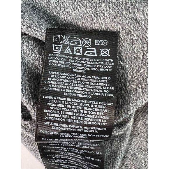 Guess Vneck Racerback Gray Knit Drop Waist Sleeveless Dress XS Coverup Beach - Picture 12 of 12